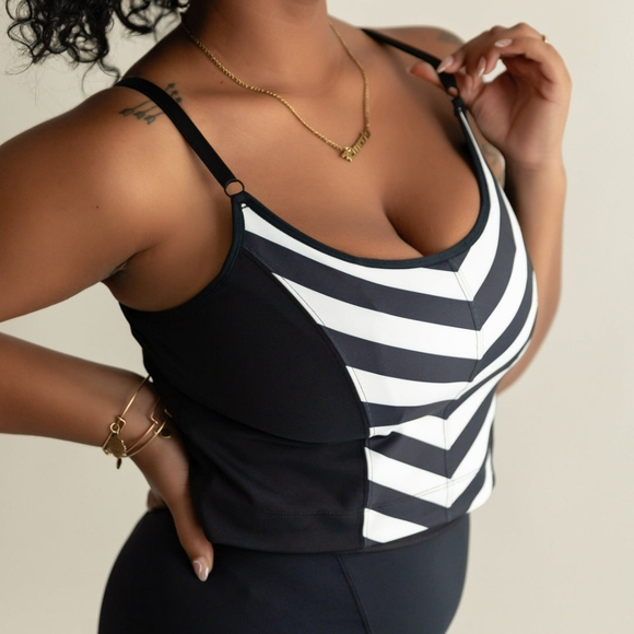 Davin and Adley 3 in 1 Amelia Pumping & Nursing Printed Cami - Picture 1 of 8